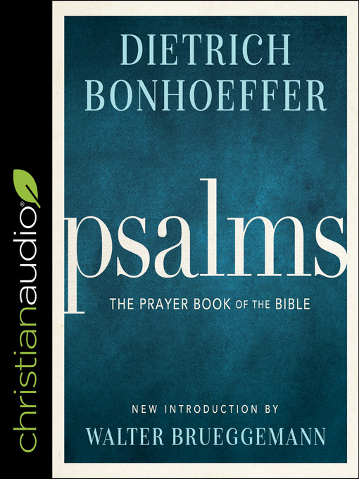 Title details for Psalms by Dietrich Bonhoeffer - Wait list